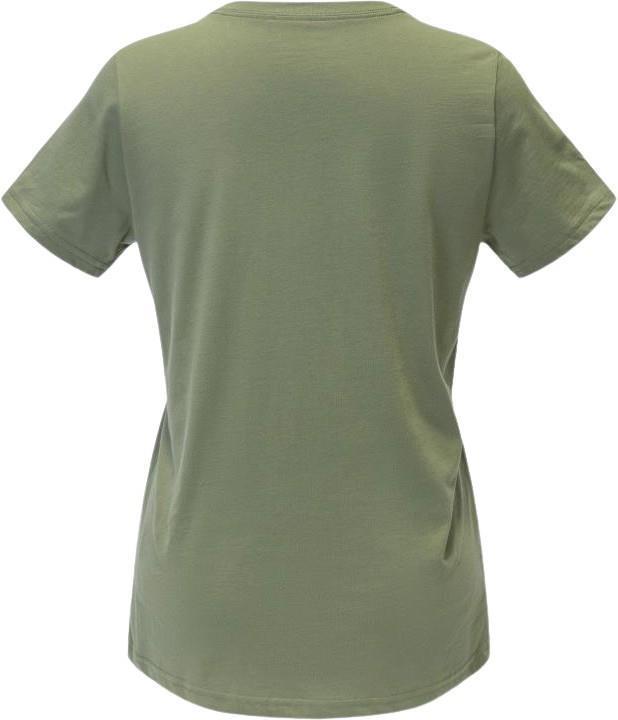 Valhalla Kingdom - Vancouver Island Pima Cotton T-Shirt - Womens - Olive 2