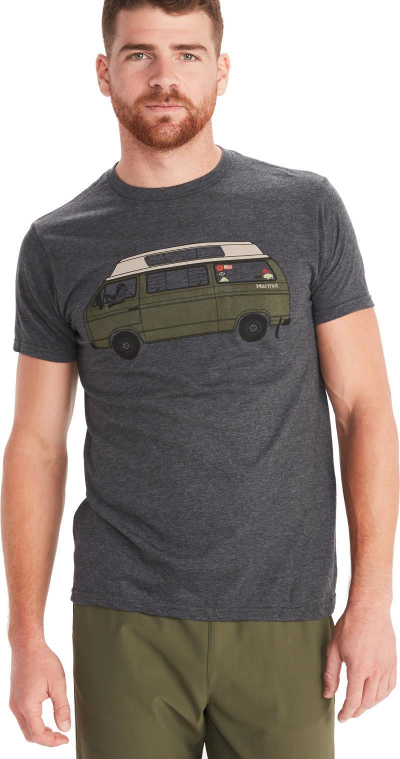 Van Life Tee SS - Mens - Charcoal Heather 1