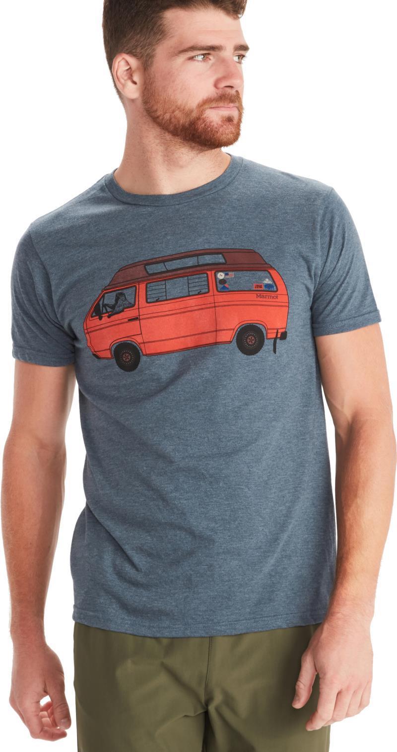 Van Life Tee SS - Mens - Navy Heather 1