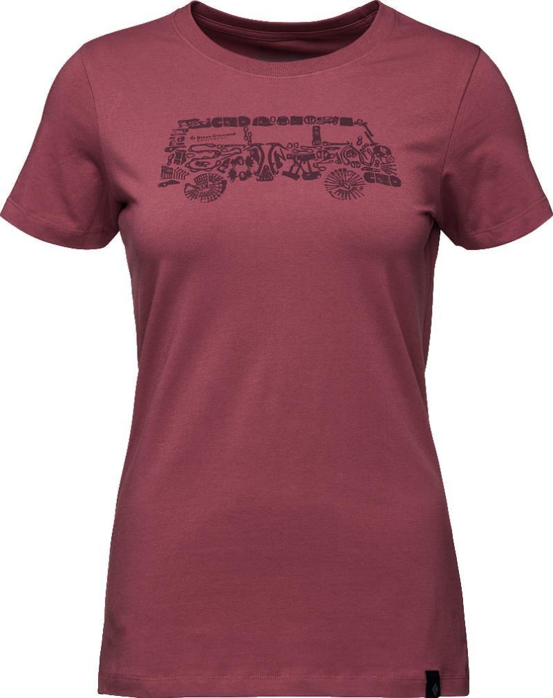 Vantastic SS Tee - Womens - Cherrywood 1
