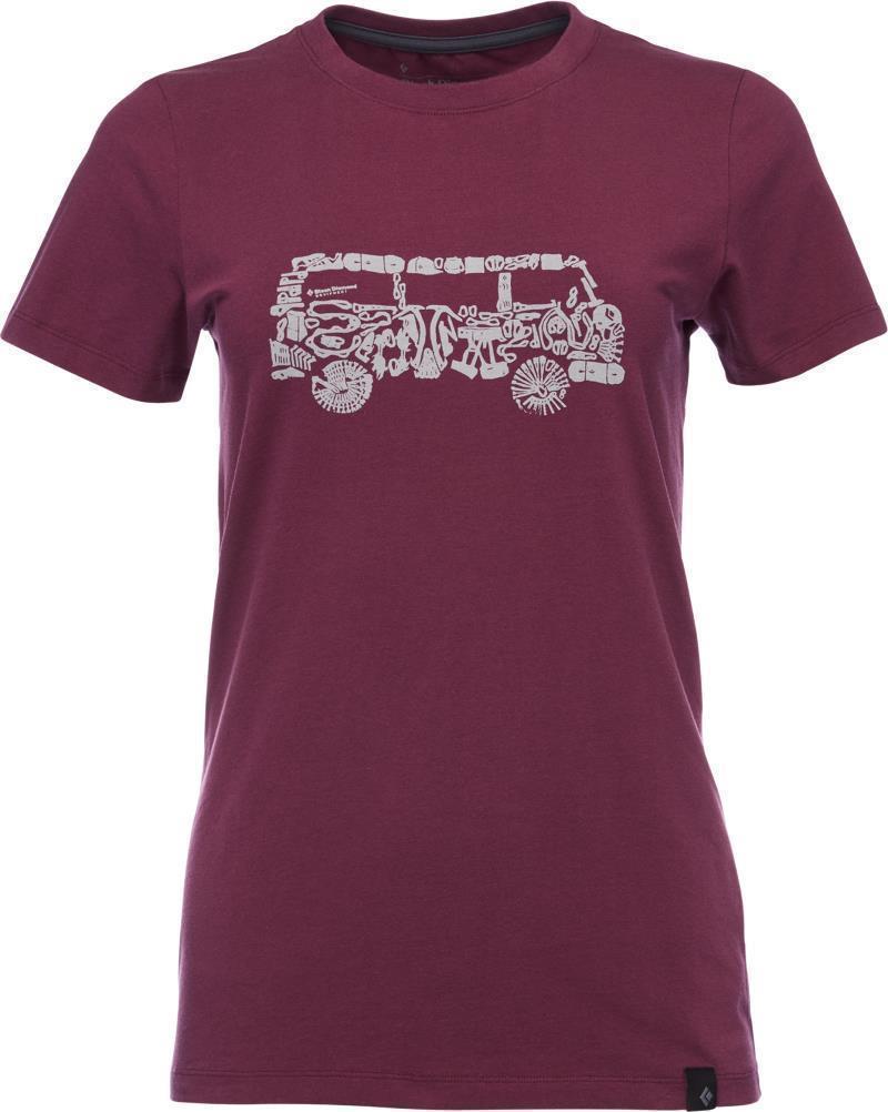 Vantastic SS Tee - Womens - Plum 1