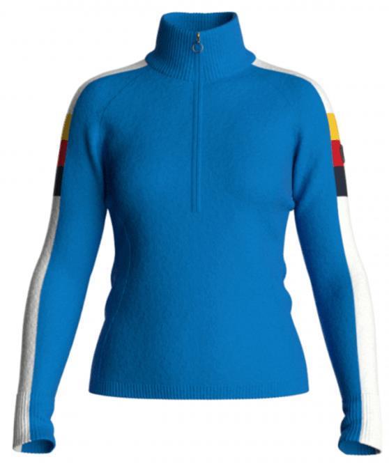 Varden Zip Up - Womens - Blue 1