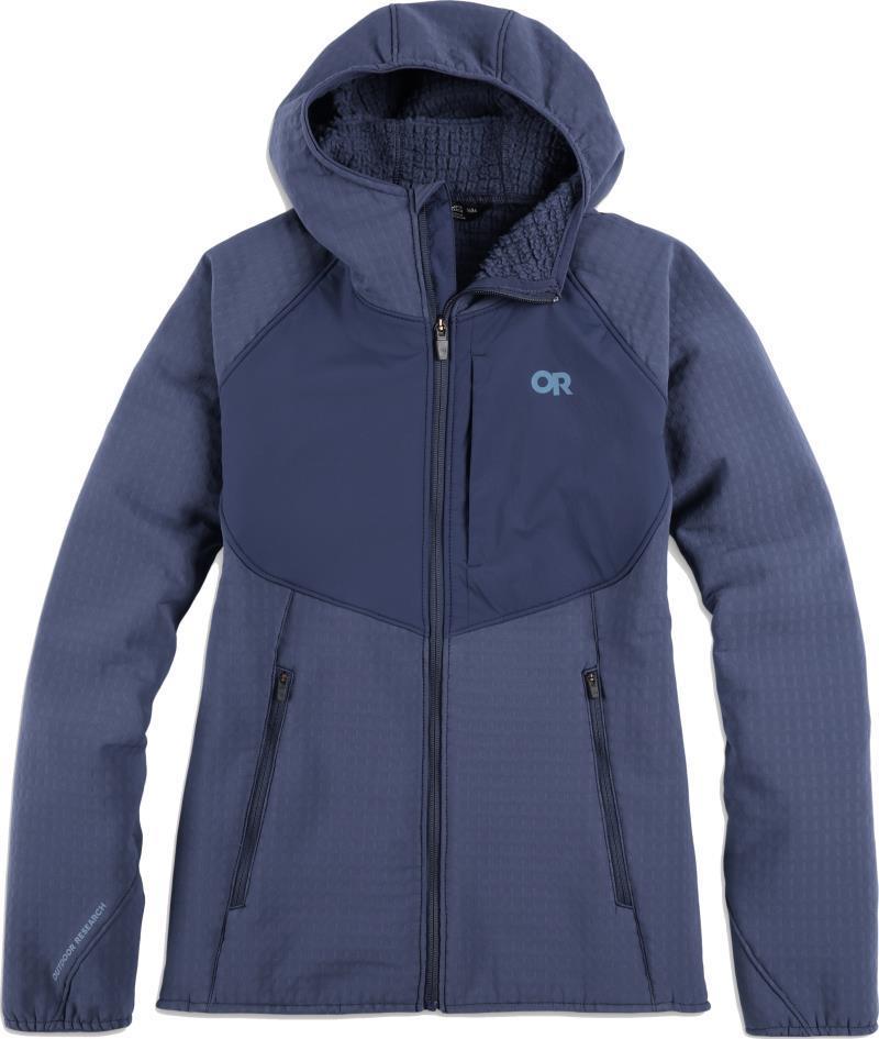 Vigor Plus Fleece Hoodie - Womens - Naval Blue 1