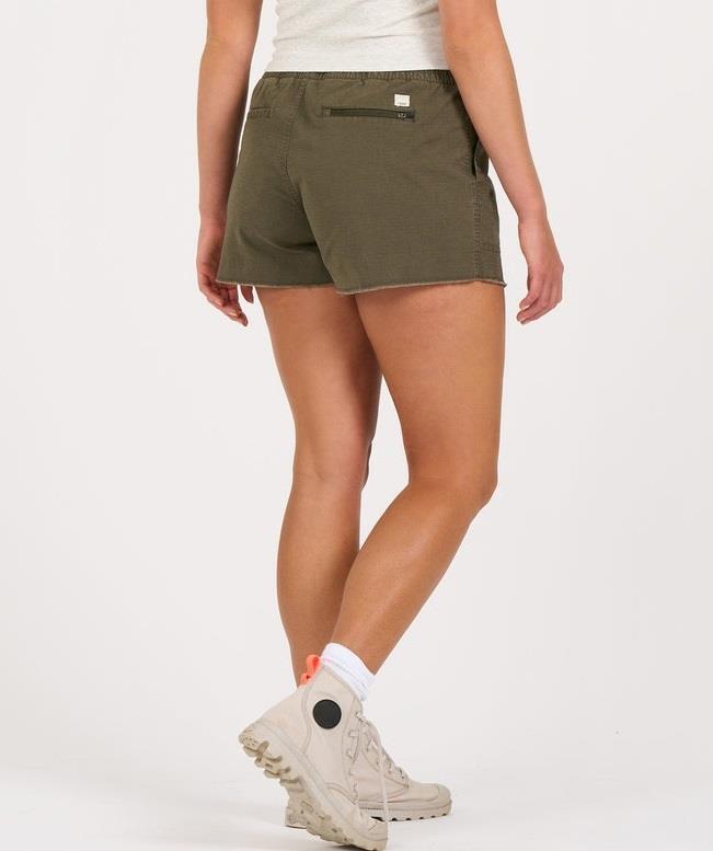 Vintage Ripstop Shorts - Womens - Dark Oregano 3
