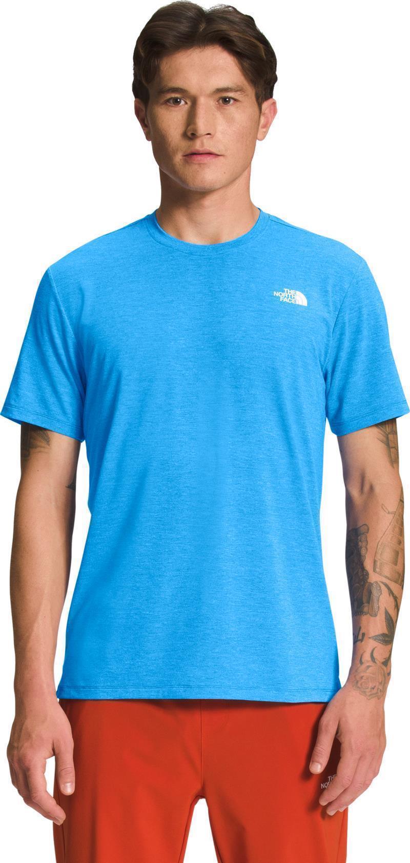 Wander SS Shirt - Mens - Super Sonic Blue Heather 1