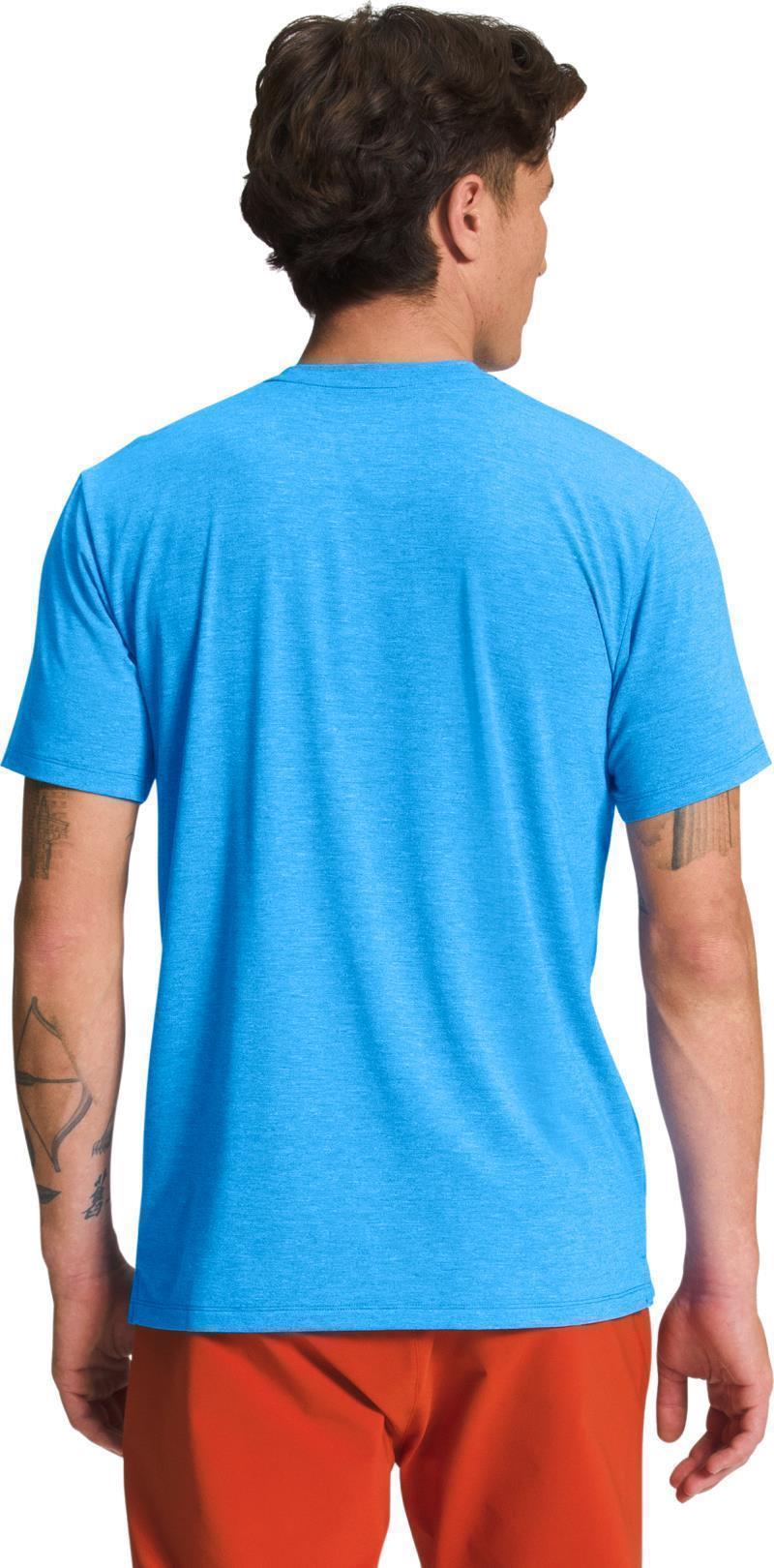 Wander SS Shirt - Mens - Super Sonic Blue Heather 2