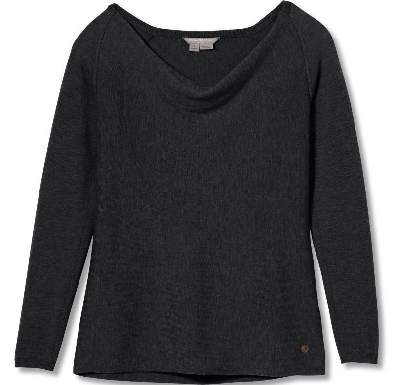 Westlands Cowl - Womens - Charcoal 1