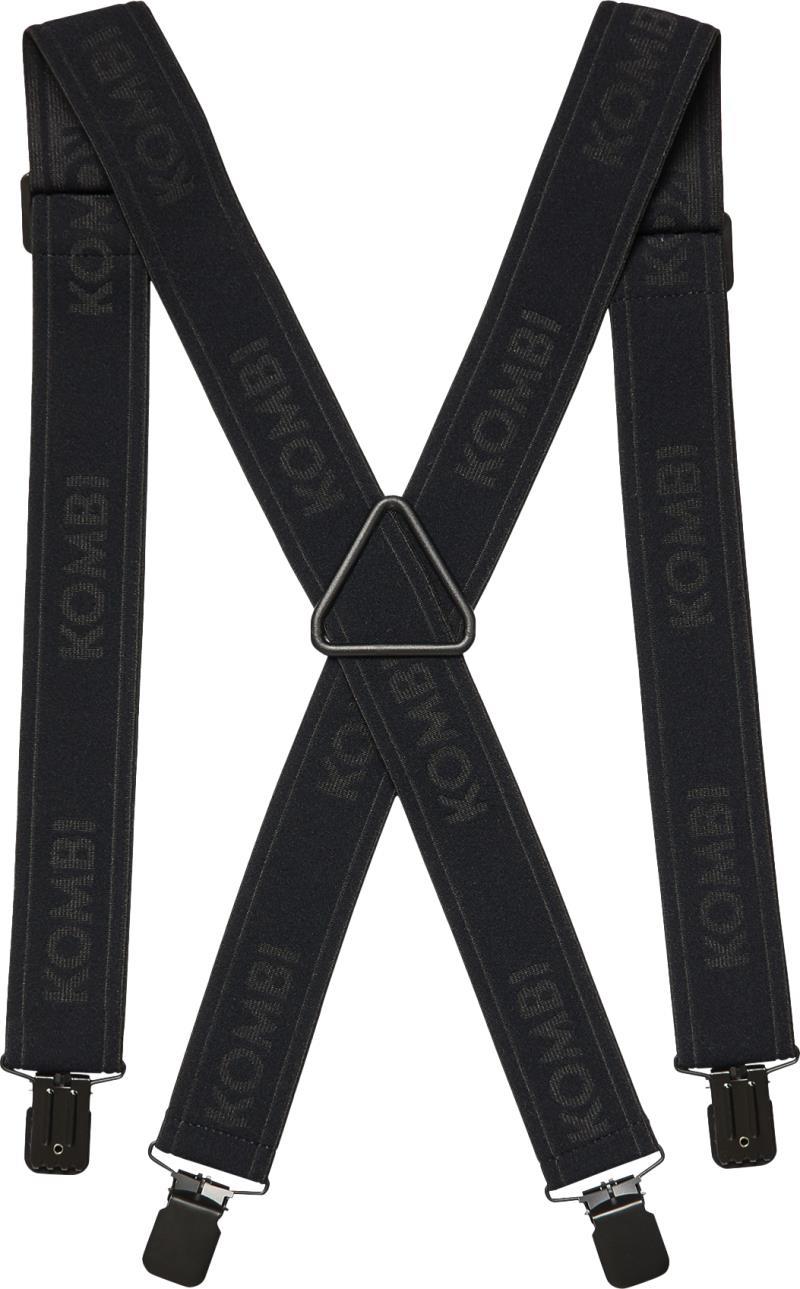 Wide Suspenders - Black 1