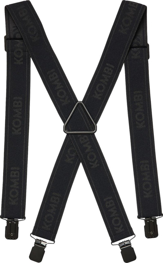 Wide Suspenders - Black 1