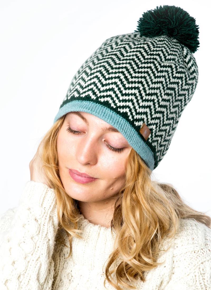 Wonderland Hat, 100% Merino - T Blue 2