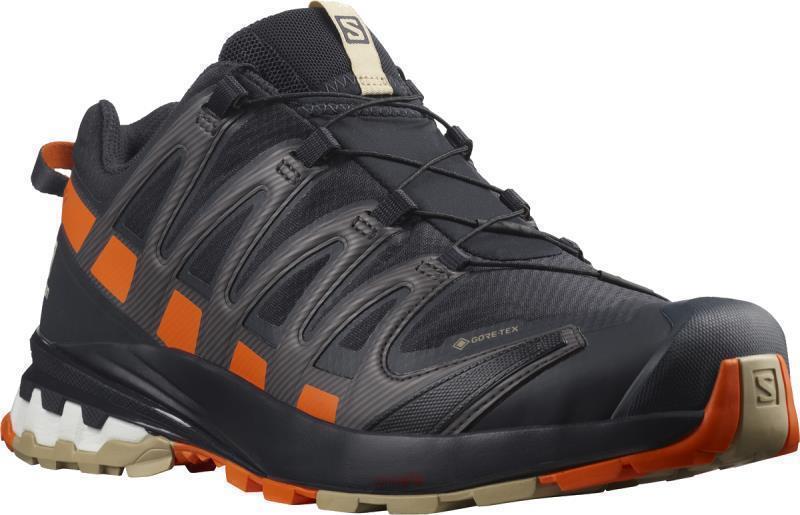 XA Pro 3D V8 GTX - Mens - Night Sky / Red Orange / Safari 1
