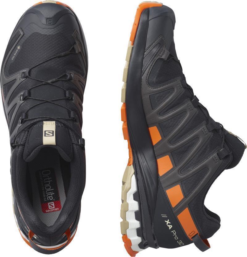XA Pro 3D V8 GTX - Mens - Night Sky / Red Orange / Safari 2