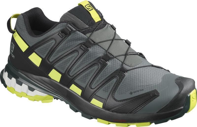 XA Pro 3D V8 GTX - Mens - Urban Chic / Black / Lime Punch 1