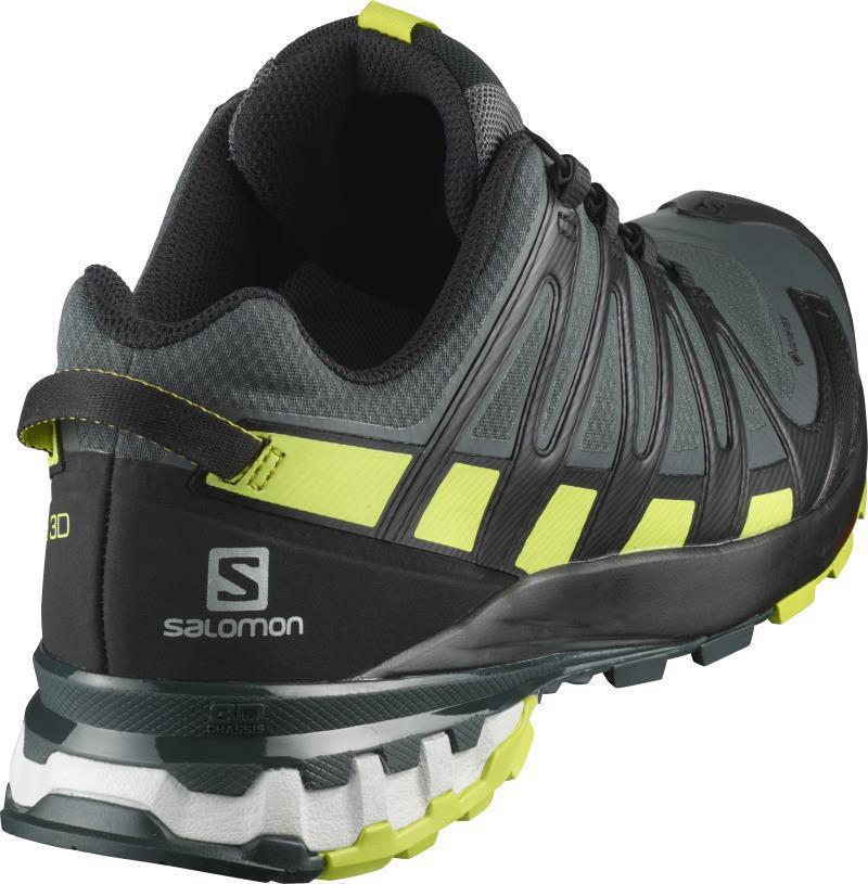 XA Pro 3D V8 GTX - Mens - Urban Chic / Black / Lime Punch 2