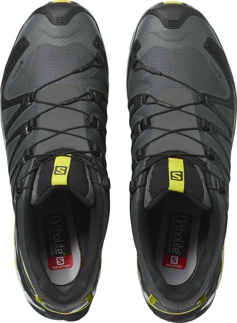 XA Pro 3D V8 GTX - Mens - Urban Chic / Black / Lime Punch 3