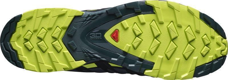 XA Pro 3D V8 GTX - Mens - Urban Chic / Black / Lime Punch 4