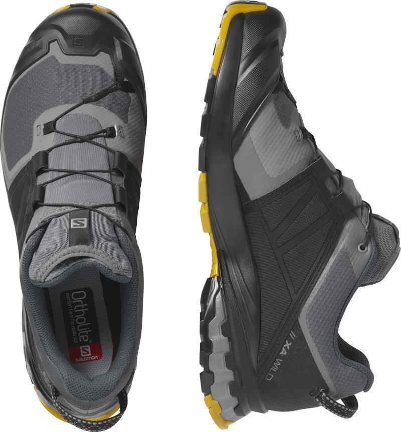 XA Wild GTX - Mens - Quiet Shade / Black / Arrowwood 4