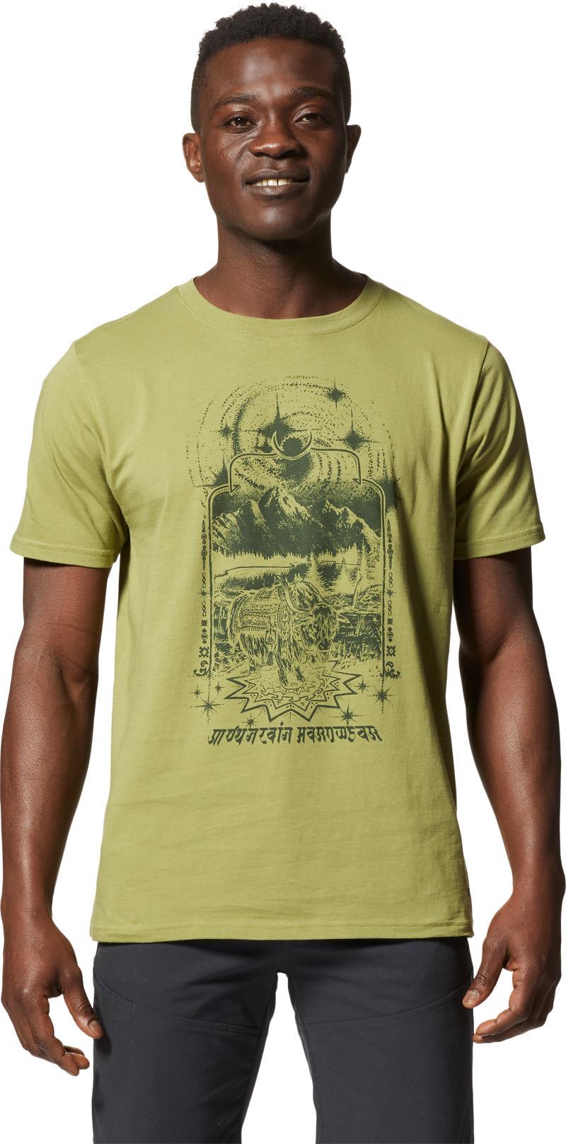 Yak in the Wild SS - Mens - Light Cactus 1