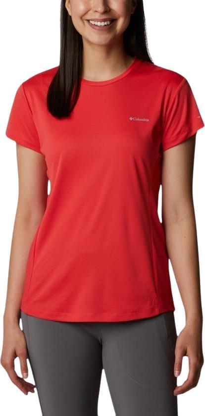 Zero Ice Cirro-Cool SS Shirt - Womens - Red Hibiscus 1