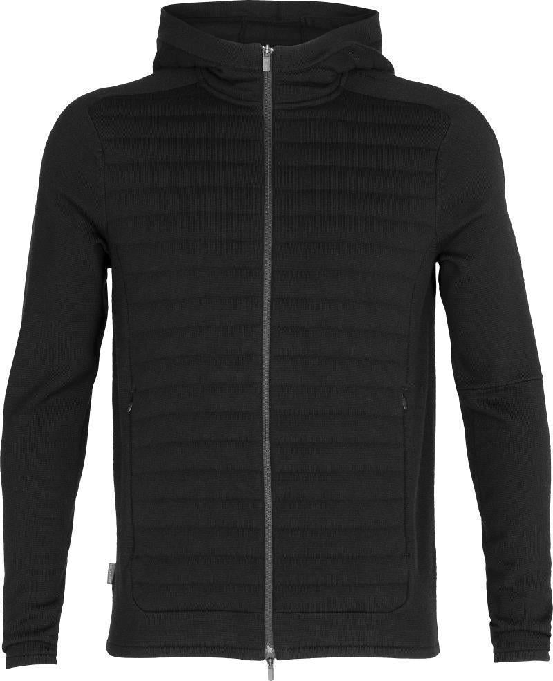 ZoneKnit Insulated LS Zip Hoodie - Mens - Black 1