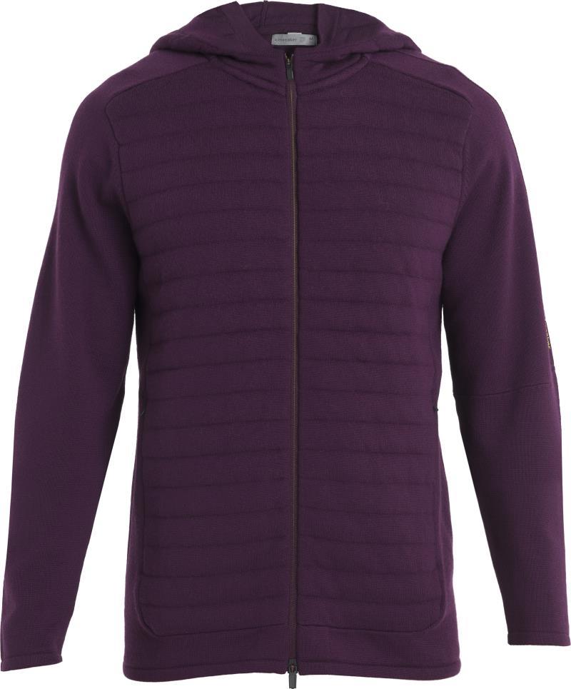 ZoneKnit Insulated LS Zip Hoodie - Mens - Nightshade 1