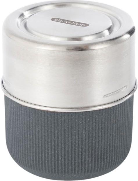 Glass Lunch Pot 450ml - slate 1