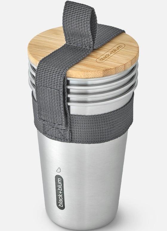 Picnic Cups 500ml - Set of 4 - grey 1