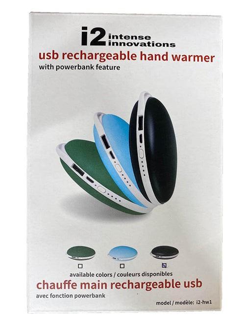 Rechargeable Lithium Hand Warmer/Powerbank - black 1