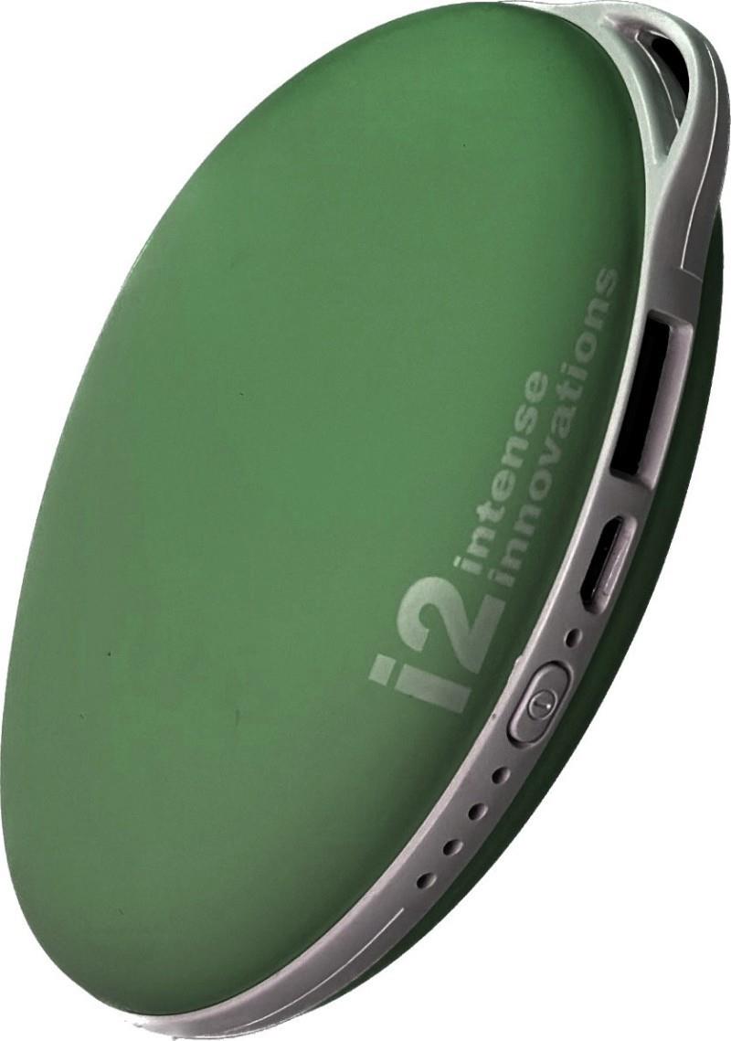 Rechargeable Lithium Hand Warmer/Powerbank - green 1