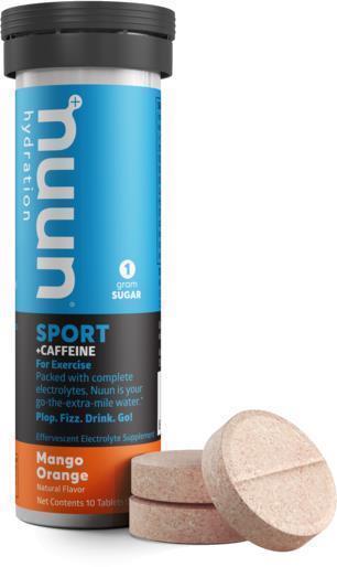 Sport + Caffeine Hydration Tablets - Mango Orange 1