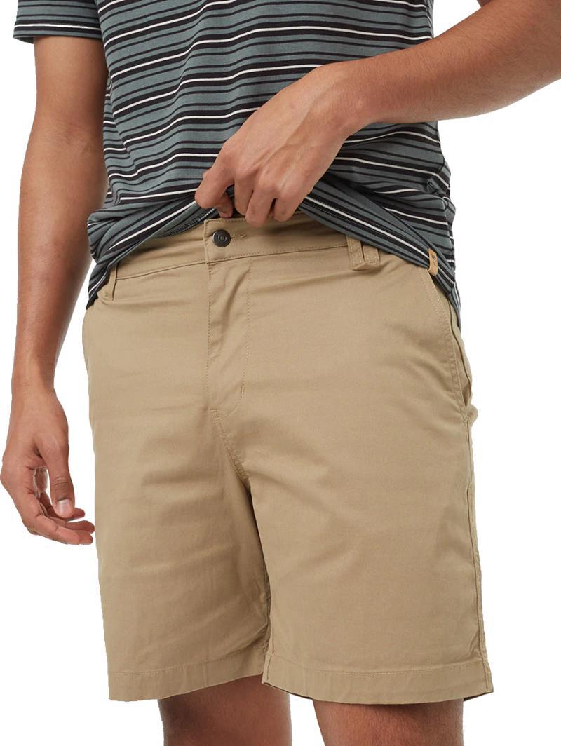 7" Twill Latitude Shorts - Mens - khaki 1