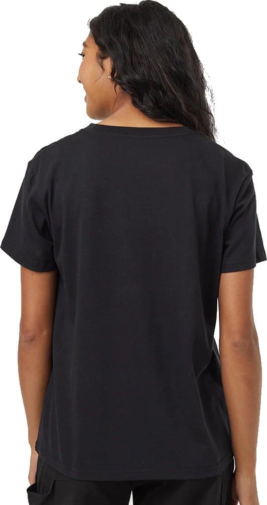 Abstract Ridge T-Shirt - Womens - meteorite black / stone grey 1