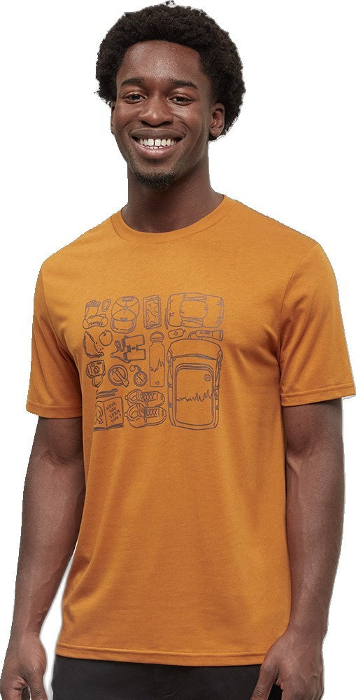 Adventure Essentials T-Shirt - Mens - burnt caramel / kona 1