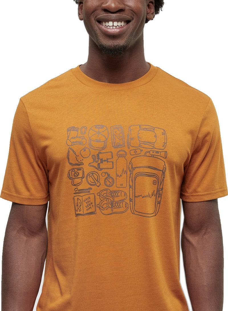 Adventure Essentials T-Shirt - Mens - burnt caramel / kona 1