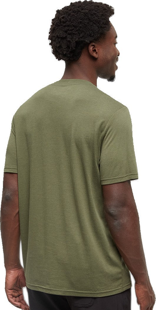 Adventure Essentials T-Shirt - Mens - deep olive / meteorite black 1