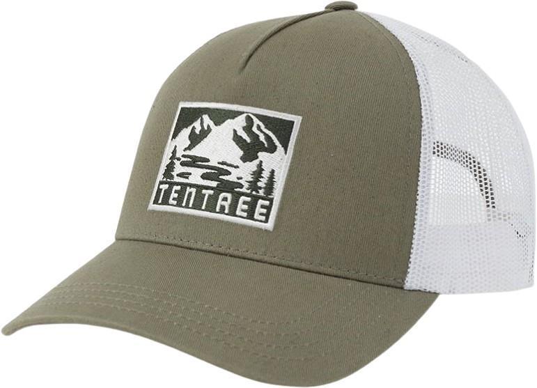 Adventure Patch Altitude Hat - deep lichen green / cloud white 1
