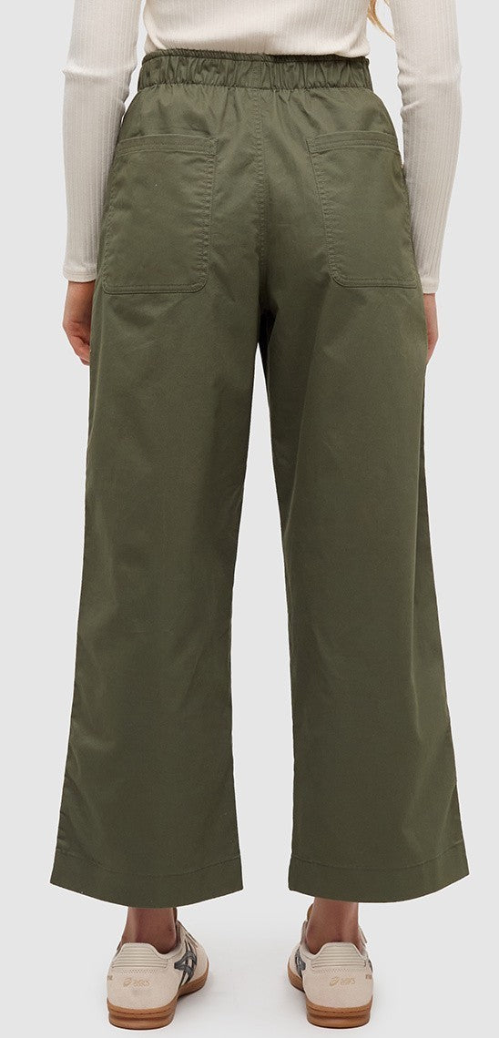 Alma Pants - Womens - deep olive 1