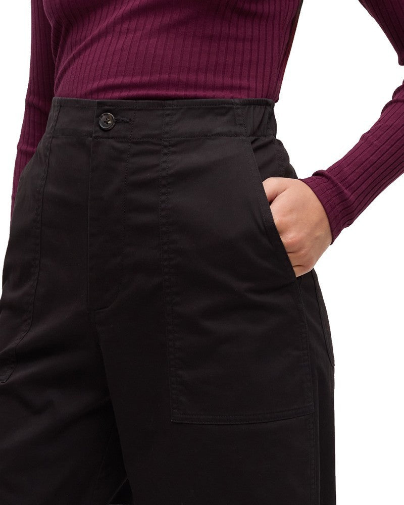 Alma Pants - Womens - meteorite black 1