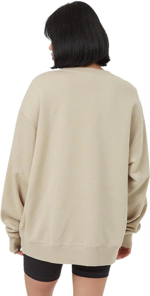 Alpine Oversized Crew - Womens - pale oak / purple sage 1
