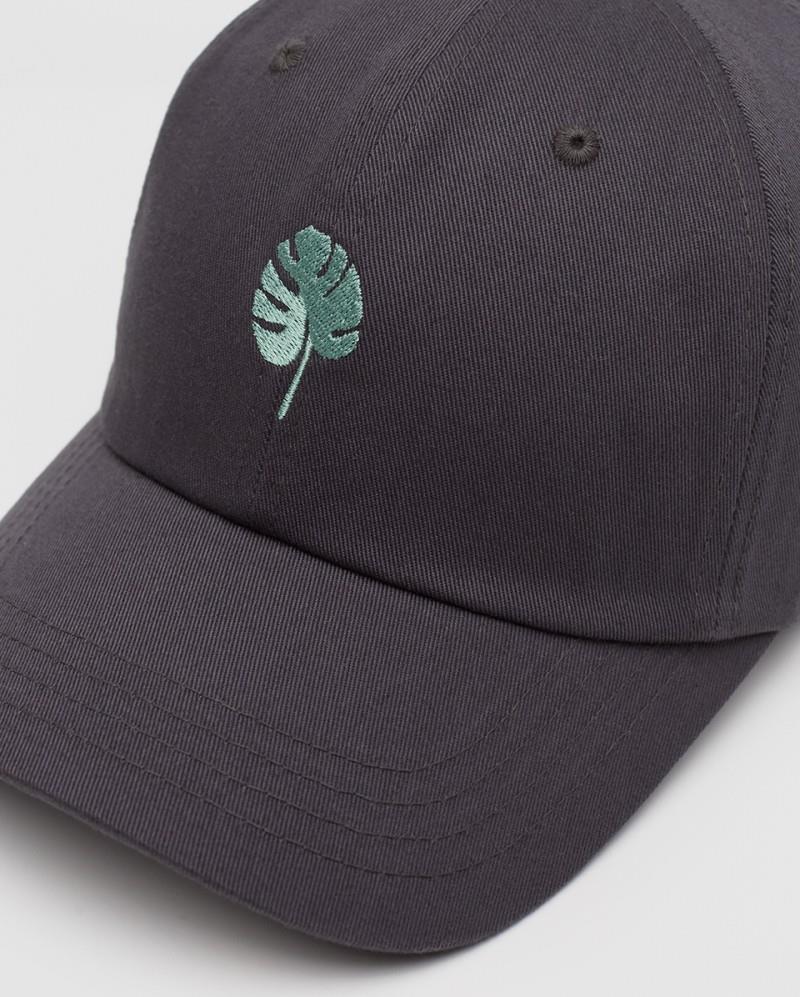 Amazon Foliage Peak Hat - graphite / light green 1