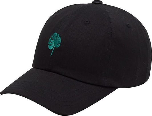 Amazon Foliage Peak Hat - meteorite black / mid green 1