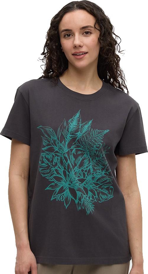 Amazon Sprawl T-Shirt - Womens - graphite / tidal teal 1