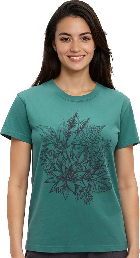 Amazon Sprawl T-Shirt - Womens - tidal teal / graphite 1