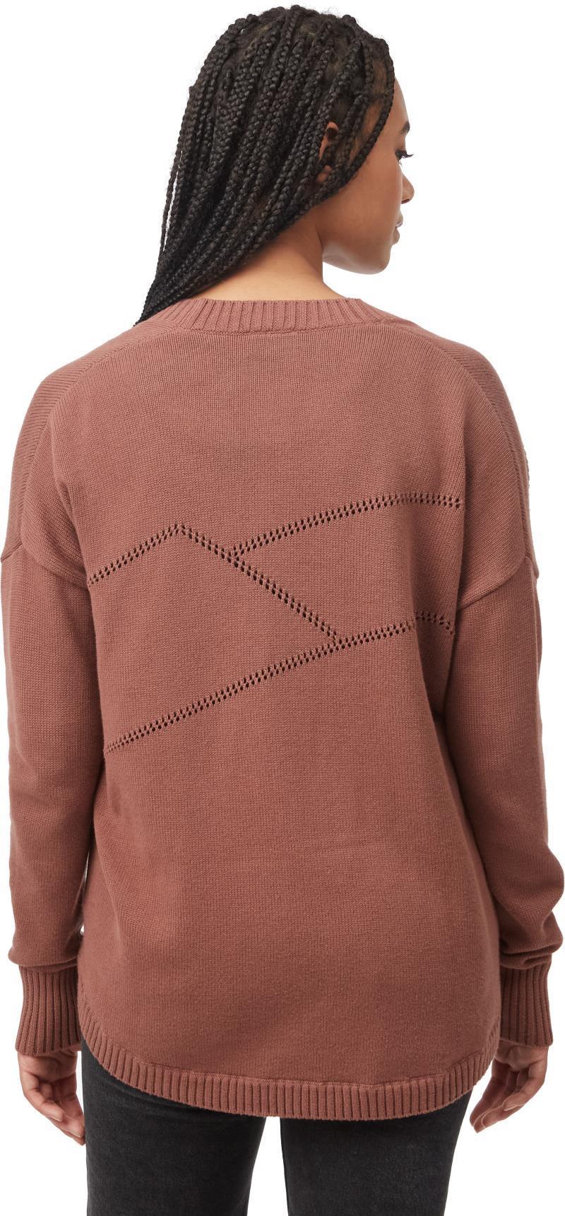 Anoba Cardigan - Womens - mesa red 1