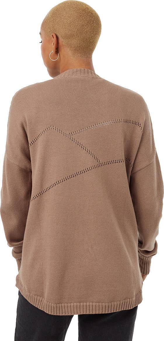 Anoba Cardigan - Womens - pine bark 1