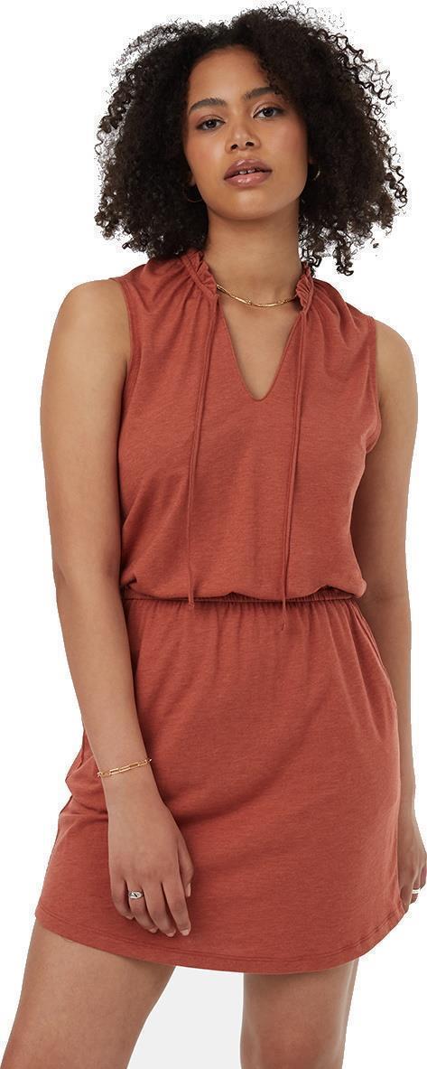 Arden Dress - baked clay 1