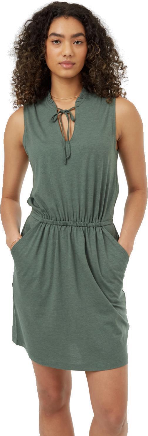 Arden Dress - dark sage 1