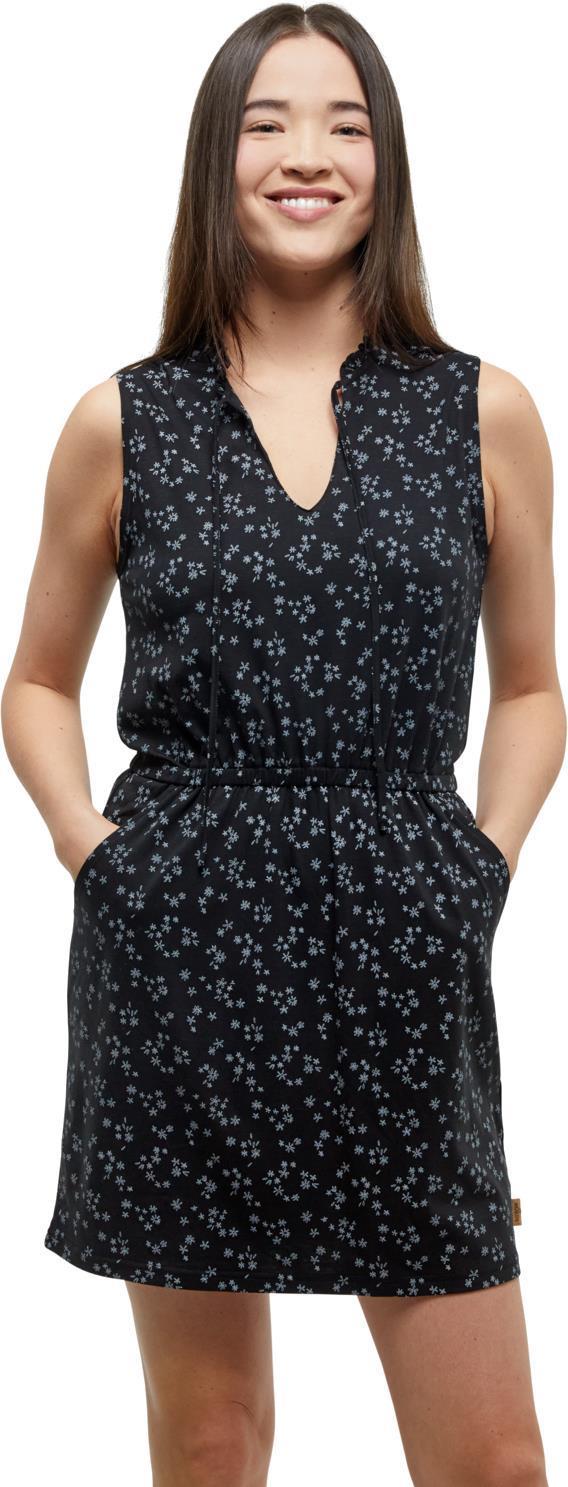 Arden Dress - meteorite black / daisy 1