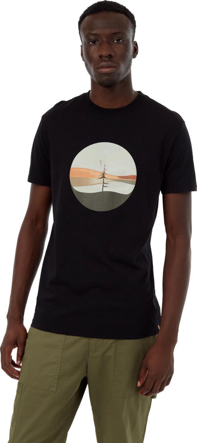 Artist Portal T-Shirt - Mens - Meteorite Black / Ocean 1