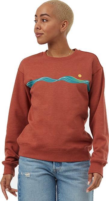 Artist Series Crew - Womens - Baked Clay / Shaded Spruce 1